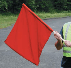 red safety flag oman