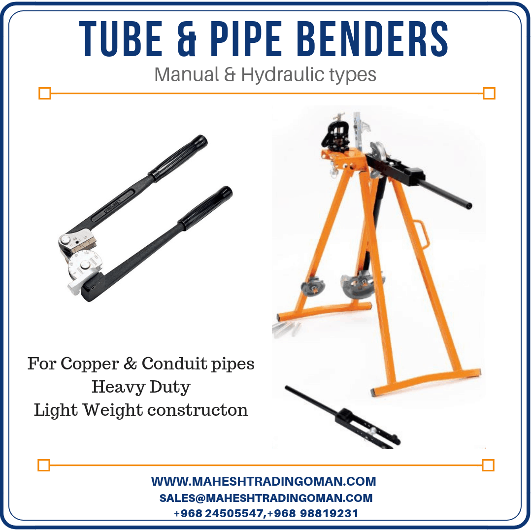 Conduit pipe bender & Copper pipe Bender