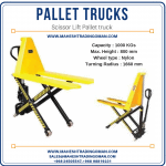 Pallet trucks, 1Ton capacity onwards.