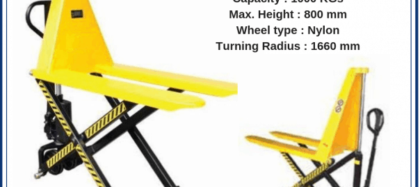 Pallet trucks, 1Ton capacity onwards.