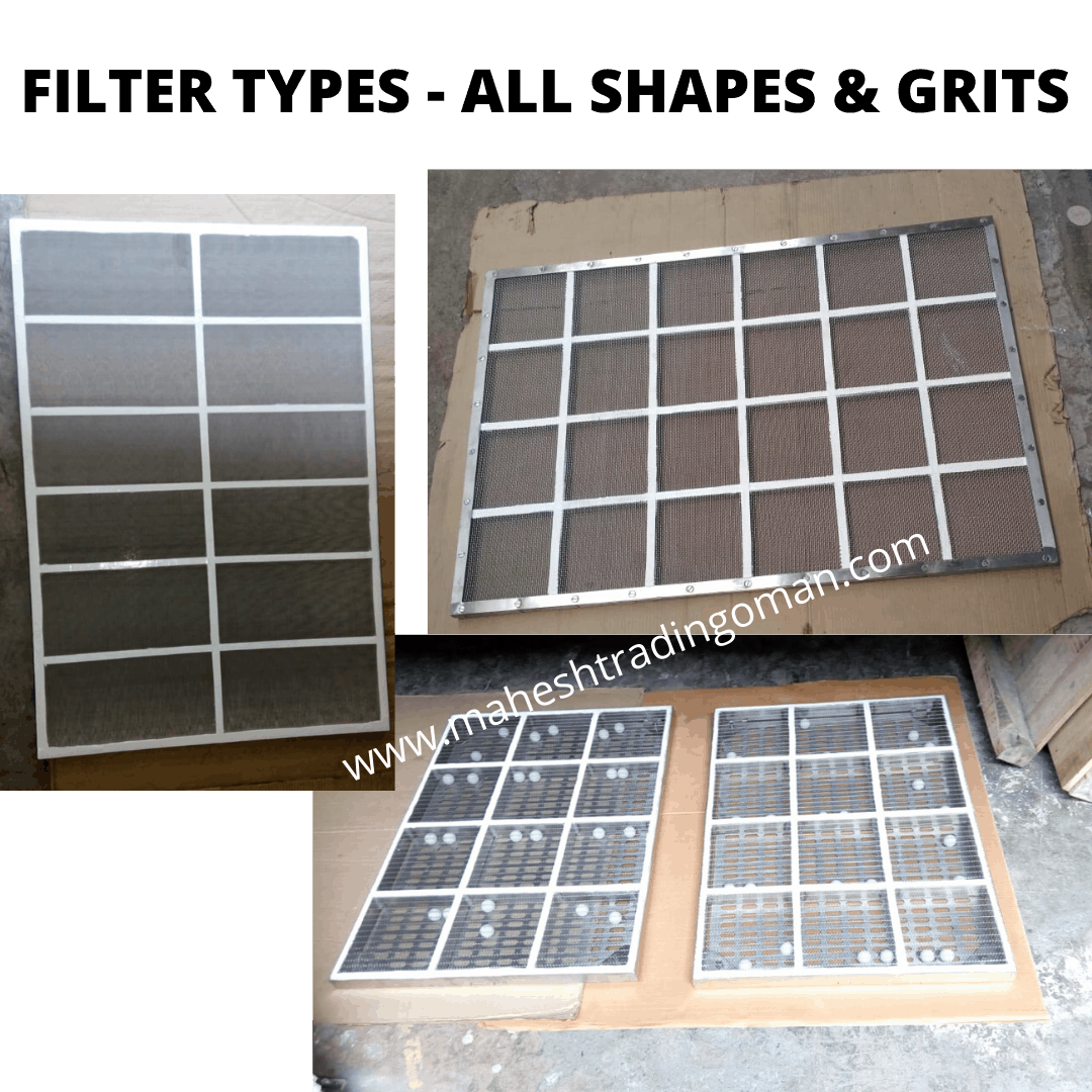 Vibro sifter mesh