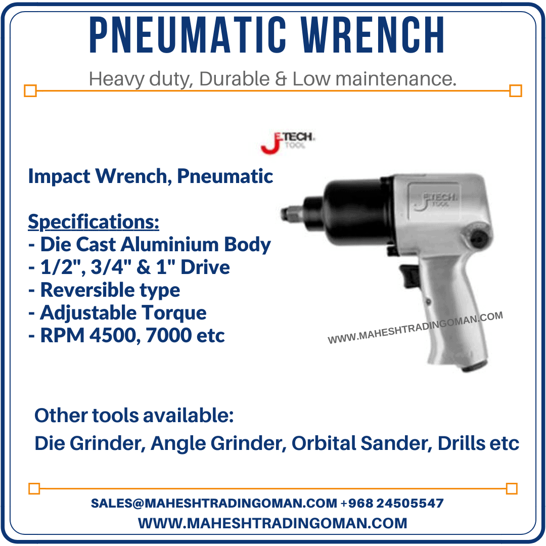 Pneumatic tools Oman
