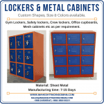 Camp lockers, Student Lockers & Restaurant Cabinets.